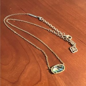 Kendra Scott Elisa Abalone Necklace